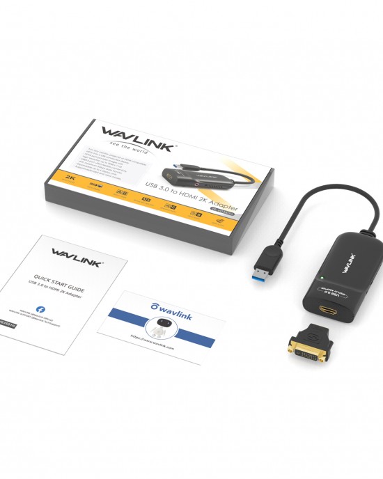 Wavlink UG3501H USB 3 0 To HDMI Multi Monitor Video Graphic Adapter HD 1080p Output External Video Card Adapter DP Display Windows Wavlink UG3501H USB 3 0 To HDMI Multi Monitor Video Graphic Adapter HD 1080p Output External Video Card Adapter DP Display Windows