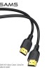 USAMS U49 HDMI HD Video Cable 1 8m PVC 4K Cable 2 0 HD Video Audio Cable for TV Computer USAMS U49 HDMI HD Video Cable 1 8m PVC 4K Cable 2 0 HD Video Audio Cable for TV Computer
