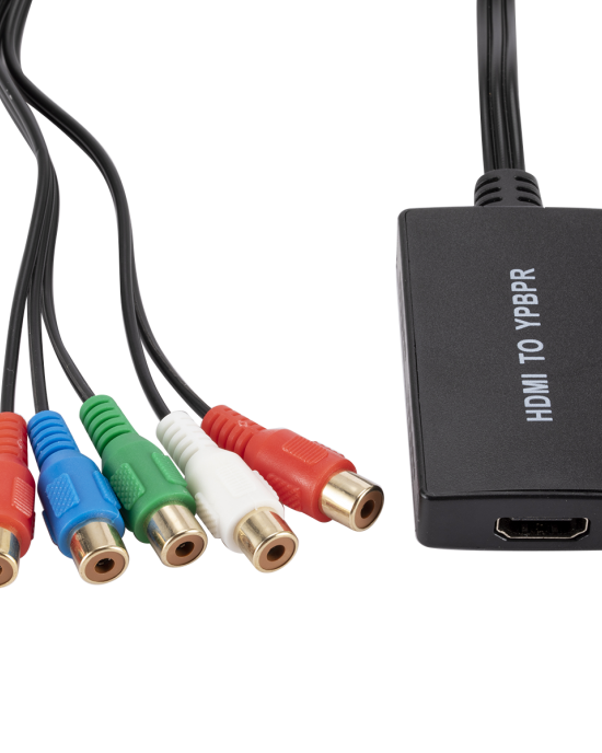 YJ HDMI to YPbPr Converter with USB Cable HD to Component Adapter Cable for LCDTV TV CRT TV Triplegun Projectors Recorder YJ HDMI to YPbPr Converter with USB Cable HD to Component Adapter Cable for LCDTV TV CRT TV Triplegun Projectors Recorder