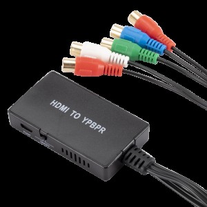 YJ HDMI to YPbPr Converter with USB Cable HD to Component Adapter Cable for LCDTV TV CRT TV Triplegun Projectors Recorder