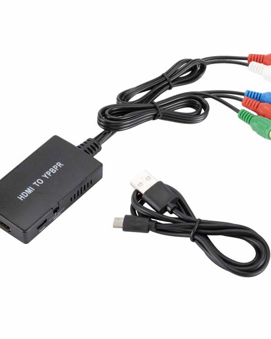 YJ HDMI to YPbPr Converter with USB Cable HD to Component Adapter Cable for LCDTV TV CRT TV Triplegun Projectors Recorder YJ HDMI to YPbPr Converter with USB Cable HD to Component Adapter Cable for LCDTV TV CRT TV Triplegun Projectors Recorder
