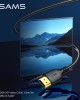 USAMS U49 HDMI HD Video Cable 1 8m PVC 4K Cable 2 0 HD Video Audio Cable for TV Computer USAMS U49 HDMI HD Video Cable 1 8m PVC 4K Cable 2 0 HD Video Audio Cable for TV Computer
