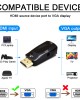 Bakeey Male to Female HDMI to VGA Adapter HD 1080P Audio Converter For PC Laptop TV Box Computer Display Projector Bakeey Male to Female HDMI to VGA Adapter HD 1080P Audio Converter For PC Laptop TV Box Computer Display Projector