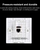 CAT 6 Shielded Pass through Network Module Dual Ports Panel Shielded Pass through TV Socket Gold CAT 6 Shielded Pass through Network Module Dual Ports Panel Shielded Pass through TV Socket Gold