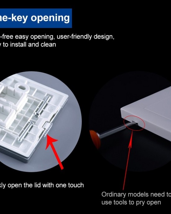 CAT 6 Shielded Pass through Network Module Dual Ports Panel Shielded Pass through TV Socket Gold CAT 6 Shielded Pass through Network Module Dual Ports Panel Shielded Pass through TV Socket Gold