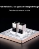 CAT 6 Shielded Pass through Network Module Dual Ports Panel Shielded Pass through White CAT 6 Shielded Pass through Network Module Dual Ports Panel Shielded Pass through White