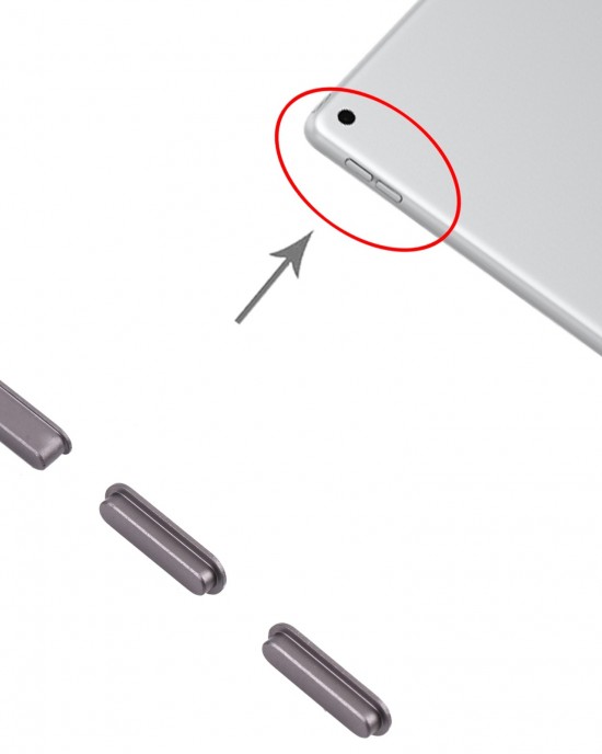 Power Button and Volume Control Button for iPad 10 2 inch 2019 2020 2021 Grey Power Button and Volume Control Button for iPad 10 2 inch 2019 2020 2021 Grey