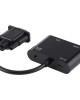2 in 1 VGA to HDMI VGA 15 Pin HDTV Adapter Converter with Audio 2 in 1 VGA to HDMI VGA 15 Pin HDTV Adapter Converter with Audio