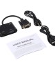 2 in 1 VGA to HDMI VGA 15 Pin HDTV Adapter Converter with Audio 2 in 1 VGA to HDMI VGA 15 Pin HDTV Adapter Converter with Audio