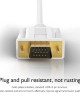 TC026 1 8m 1080P USB C Type C Male to VGA Male Adapter Cable TC026 1 8m 1080P USB C Type C Male to VGA Male Adapter Cable