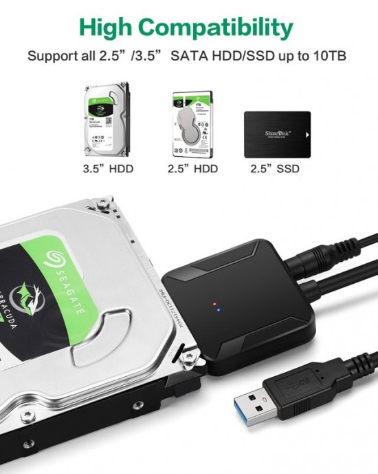USB 3 0 to SATA 3 Conversion Adapter Cable USB 3 0 to SATA 3 Conversion Adapter Cable