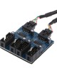 9 Pin USB 2 0 Desktop Computer 1 to 4 Pin Extension Cable Breakout Connector 9 Pin USB 2 0 Desktop Computer 1 to 4 Pin Extension Cable Breakout Connector