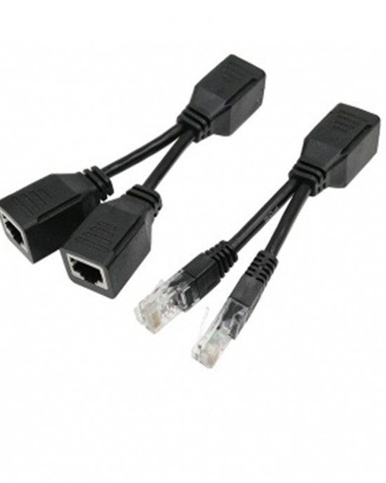 2 Sets RJ45 Network Signal Splitter Upoe Separation Cable Style U 03 2 Crystal Heads 2 Female 2 Sets RJ45 Network Signal Splitter Upoe Separation Cable Style U 03 2 Crystal Heads 2 Female