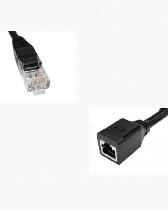 2 Sets RJ45 Network Signal Splitter Upoe Separation Cable Style U 03 2 Crystal Heads 2 Female 2 Sets RJ45 Network Signal Splitter Upoe Separation Cable Style U 03 2 Crystal Heads 2 Female