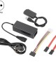 YP009 Three Purpose USB to IDE SATA Easy Drive Cable Hard Disk Drive Data Cable with Power Supply EU Plug Set YP009 Three Purpose USB to IDE SATA Easy Drive Cable Hard Disk Drive Data Cable with Power Supply EU Plug Set
