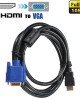 M Way 1 8M HDMI to VGA Converter Cable Audio Cable Video Adapter Cable Lead for HDTV Computer Monitor For PC Laptop TV M Way 1 8M HDMI to VGA Converter Cable Audio Cable Video Adapter Cable Lead for HDTV Computer Monitor For PC Laptop TV