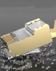 AMPCOM AMPCOM Seven Types of Crystal Head Pure Copper Shielded Network Cable Connector CAT7 Gigabit Network Cable Connector AMPCOM AMPCOM Seven Types of Crystal Head Pure Copper Shielded Network Cable Connector CAT7 Gigabit Network Cable Connector