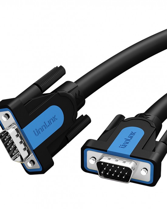 Unnlink VGA Cable HD 1080P 60Hz 15Pin Mable to Male VGA Cord for PC Computer LED TV Projector Monitor Unnlink VGA Cable HD 1080P 60Hz 15Pin Mable to Male VGA Cord for PC Computer LED TV Projector Monitor