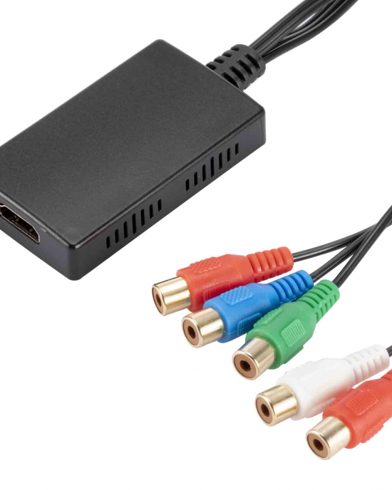 YJ HDMI to YPbPr Converter with USB Cable HD to Component Adapter Cable for LCDTV TV CRT TV Triplegun Projectors Recorder YJ HDMI to YPbPr Converter with USB Cable HD to Component Adapter Cable for LCDTV TV CRT TV Triplegun Projectors Recorder