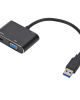 USB3 0 to HDMI VGA 1080P Audio Video Converter Adapter Laptop to TV Set Converter USB3 0 to HDMI VGA 1080P Audio Video Converter Adapter Laptop to TV Set Converter