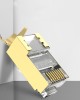 AMPCOM AMPCOM Seven Types of Crystal Head Pure Copper Shielded Network Cable Connector CAT7 Gigabit Network Cable Connector AMPCOM AMPCOM Seven Types of Crystal Head Pure Copper Shielded Network Cable Connector CAT7 Gigabit Network Cable Connector